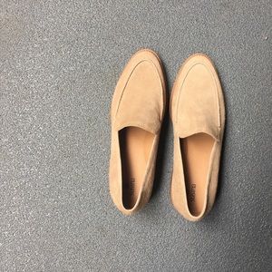 Taupe Susina Suede Loafers